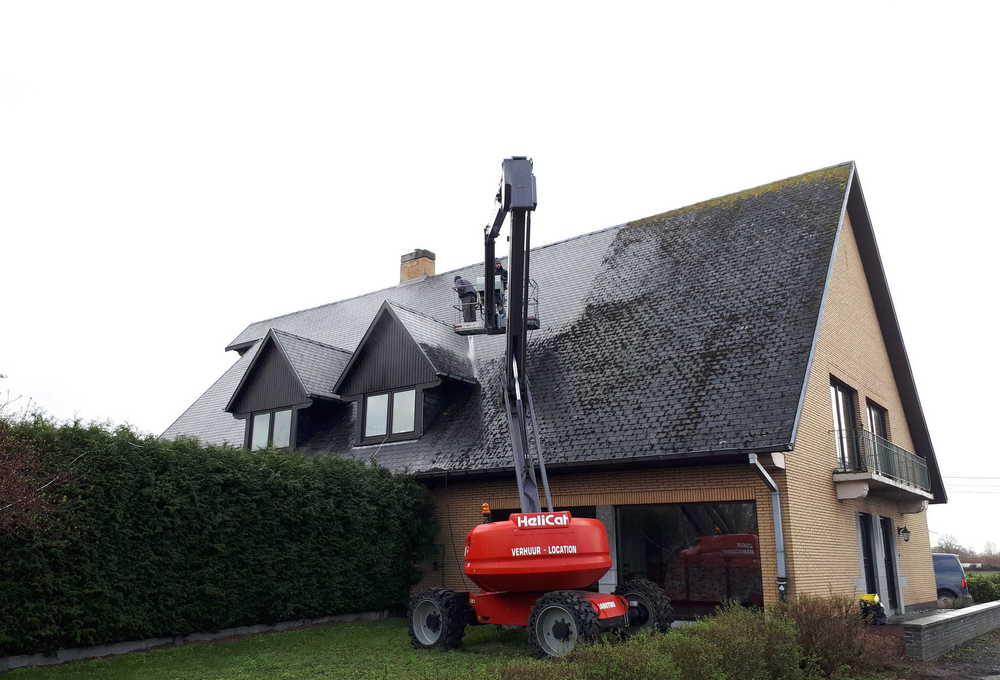 Opfrissing gevel en dak